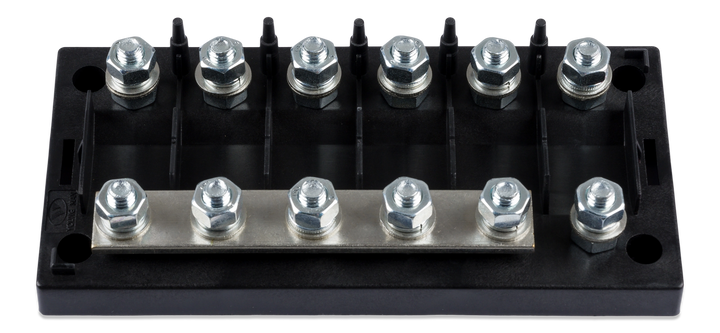 Victron Energy 6-Way Fuse Holder With Busbar for MEGA fuse
