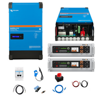 Home Battery Storage System for Off-Grid & Grid Tied Homes (2 - 3 Bedroom) - Add To Existing Solar