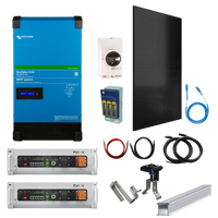 Solar & Battery System for Off-Grid & Grid Tied Homes (2 - 3 Bedroom)