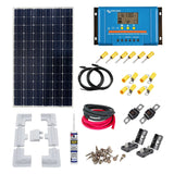190W Victron Solar Panel and Duo Solar Charge controller kit (KIT66). Charge two batteries simultaneously.